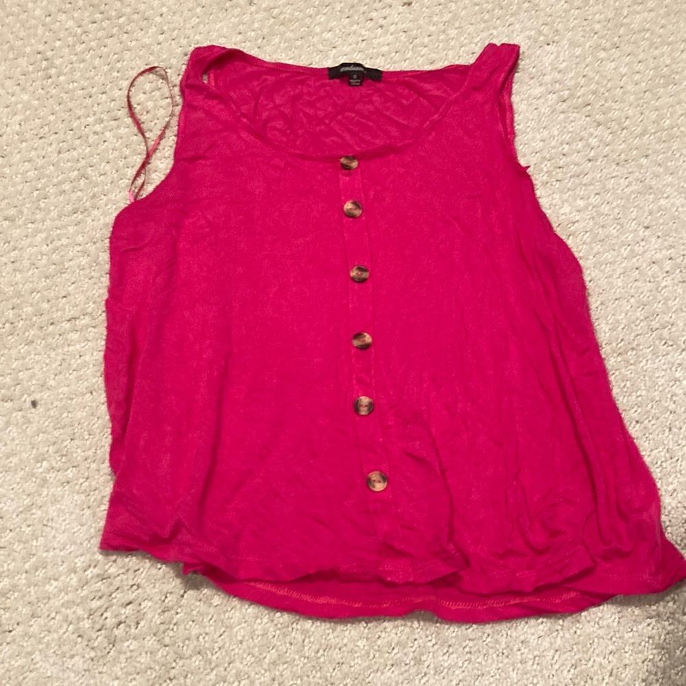 Hot pink tank